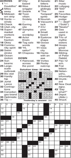 CROSSWORD