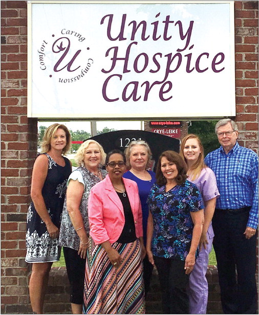 Unity Hospice Care:  Your well-being is our priority