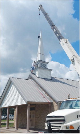 ‘…And here is the Steeple’