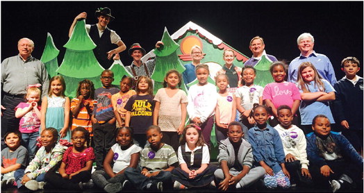 West Memphis Rotary Helps Bring Performances to CrittCo Students