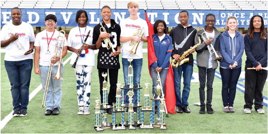 West Memphis band hits high notes in All-Region competition