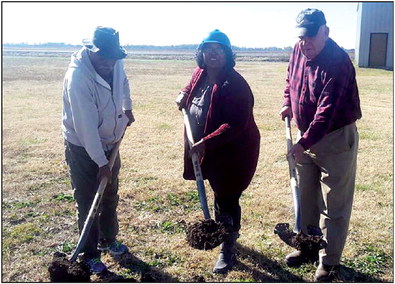 Turrell breaks ground on park