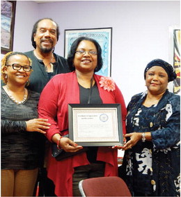 Turrell mayor receives Black  History award