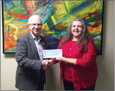Southland Park donates $5,000 to Woolfolk Library