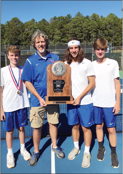 Blue Devils Tennis State Runners-Up