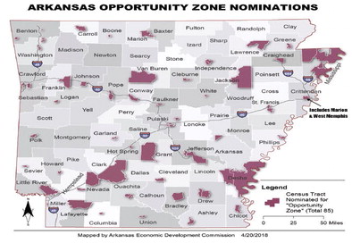 Marion, West Memphis among state nominees for ‘Opportunity Zones’