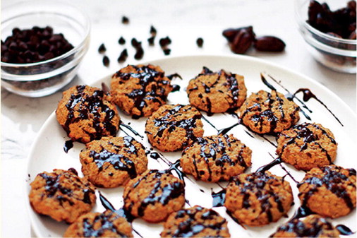 Cocoa Mocha  Oatmeal Cookies