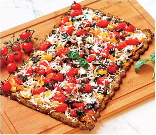 Cauliflower-Quinoa  Pizza