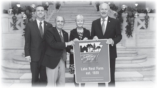 Pugh family honored as Arkansas Century Farm