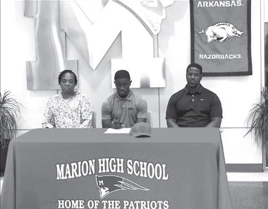 Marion’s Bogan signs with University of Arkansas