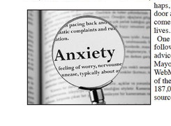 The crippling effects of anxiety