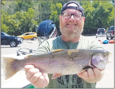 Arkansas trout loving high water this summer