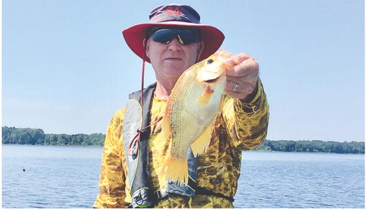 Lake Columbia crappie angler ‘strikes gold’ with cool catch