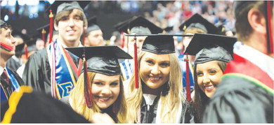 Graduates receive diplomas at 2019 Summer Commencement