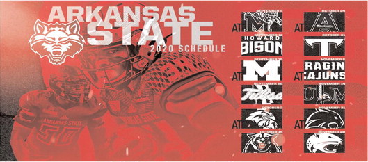 A-State announces 2020 football schedule